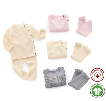 Organic Cotton Baby Clothing Set – Top and Pants