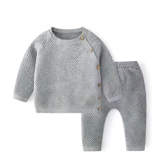 Organic Cotton Baby Clothing Set – Top and Pants