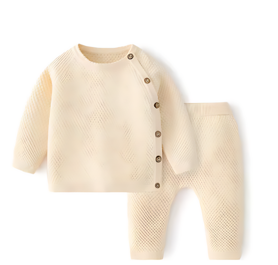 Organic Cotton Baby Clothing Set – Top and Pants