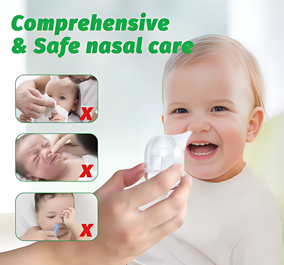 Baby Nasal Aspirator – Electric Nose Cleaner with Music & Night Light