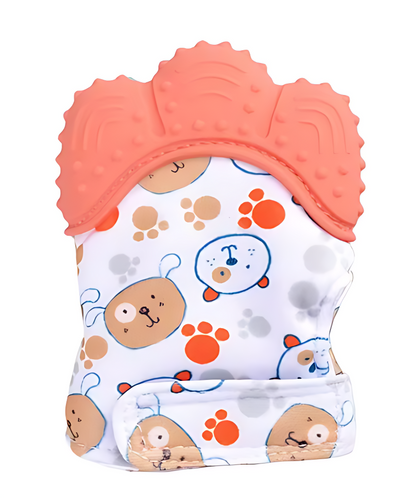 Baby Teething Glove-Cartoon teething gloves