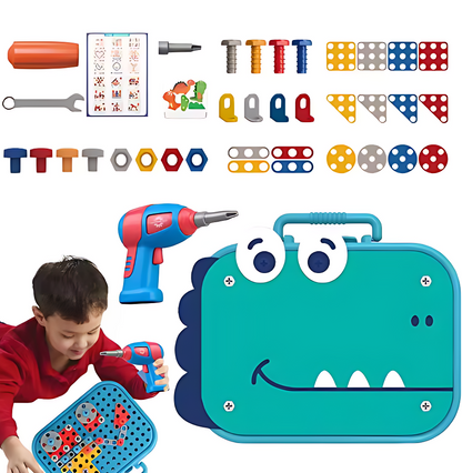 Children’s DIY Tool Set – Electric Drill & 3D Puzzle Kit