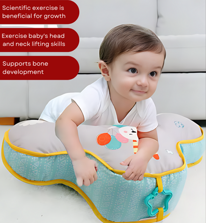 Baby Pillow Tummy Time Toy – High Contrast Sensory Pillow